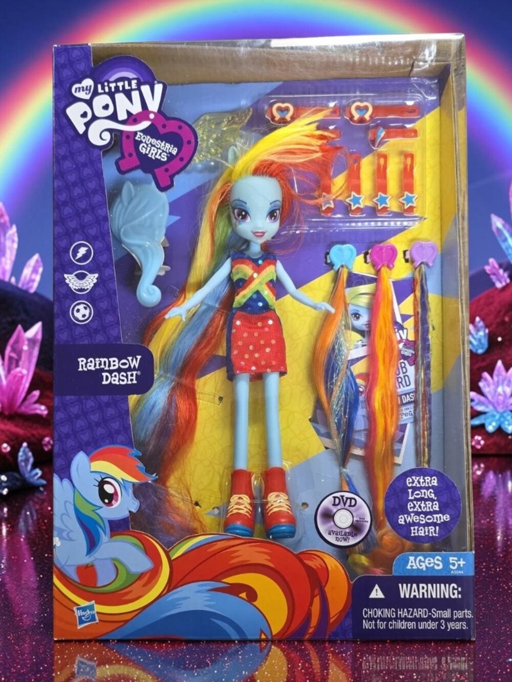 My Little Pony Equestria Girls Rainbow Dash Doll - 2013 Rainbow Hair